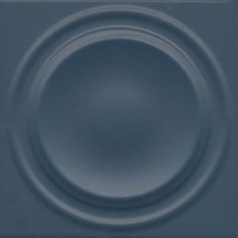 OBE004 Декор Аква Альта 2 синий матовый структура 20x20x0,95 фото OBE004 Декор Аква Альта 2 синий матовый структура 20x20x0,95