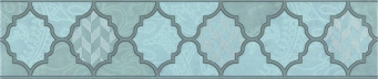 OP/A27/6331 Бордюр Фоскари бирюзовый 25х5,4х8 фото OP/A27/6331 Бордюр Фоскари бирюзовый 25х5,4х8