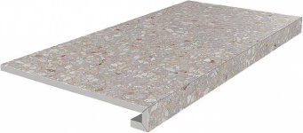SG632020R/GCF Ступень клееная Терраццо бежевый 33x60x0,9 фото SG632020R/GCF Ступень клееная Терраццо бежевый 33x60x0,9