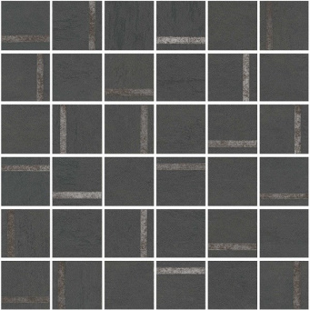 SG640520/MM Декор Гварди 2 мозаичный антрацит матовый обрезной 30x30x0,9 фото SG640520/MM Декор Гварди 2 мозаичный антрацит матовый обрезной 30x30x0,9