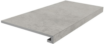 SG850390R/GCF Ступень клееная Риальто серый светлый матовый 33x80x0,9 фото SG850390R/GCF Ступень клееная Риальто серый светлый матовый 33x80x0,9