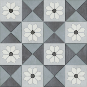 VT/A600/5301 Декор Чементо 8 матовый 20x20x0,69 фото VT/A600/5301 Декор Чементо 8 матовый 20x20x0,69