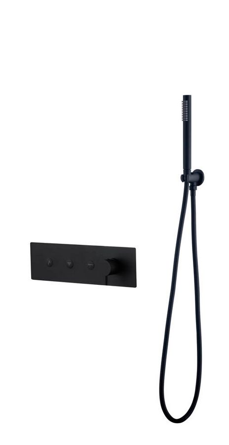 130-SYS-B Смеситель FUSION с ручным душем BLACK 130-SYS-B Смеситель FUSION с ручным душем BLACK