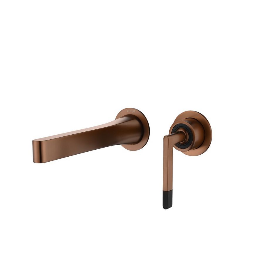 165-CB Смеситель Boheme Duo для раковины из стены 2х-позиционный COPPER BRUSHED 165-CB Смеситель Boheme Duo для раковины из стены 2х-позиционный COPPER BRUSHED