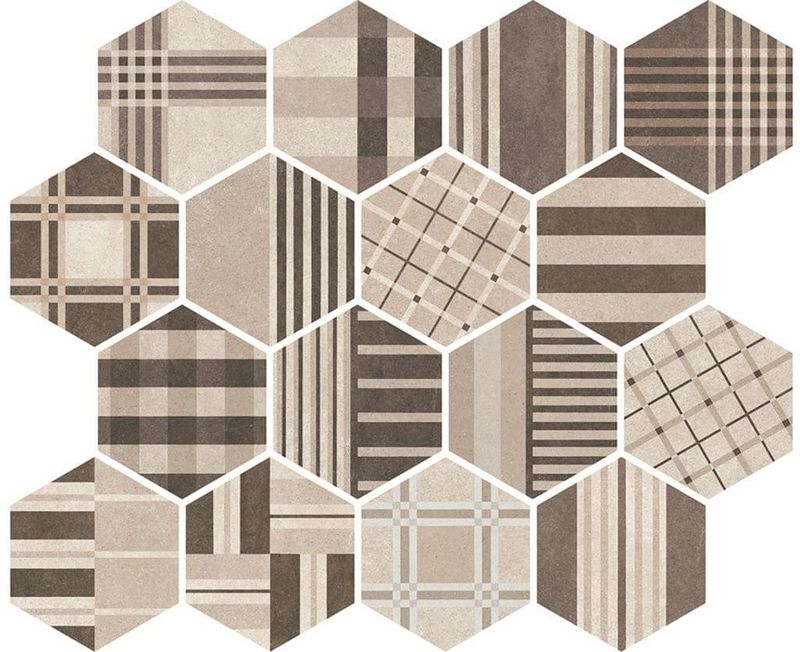 Керамогранит Hexatile Cement Geo Sand 17,5x20 Керамогранит Hexatile Cement Geo Sand 17,5x20