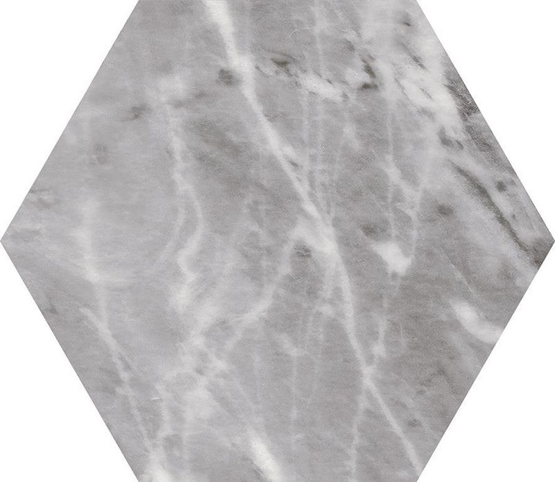 Керамогранит Bardiglio Hexagon Dark 17,5x20 Керамогранит Bardiglio Hexagon Dark 17,5x20