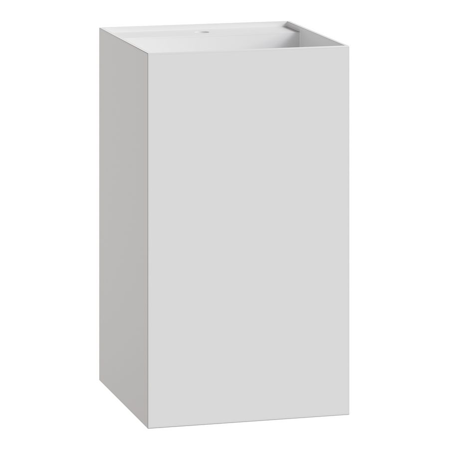 802-MW Раковина напольная Cube Corian 480*480*850 Matt White 802-MW Раковина напольная Cube Corian 480*480*850 Matt White