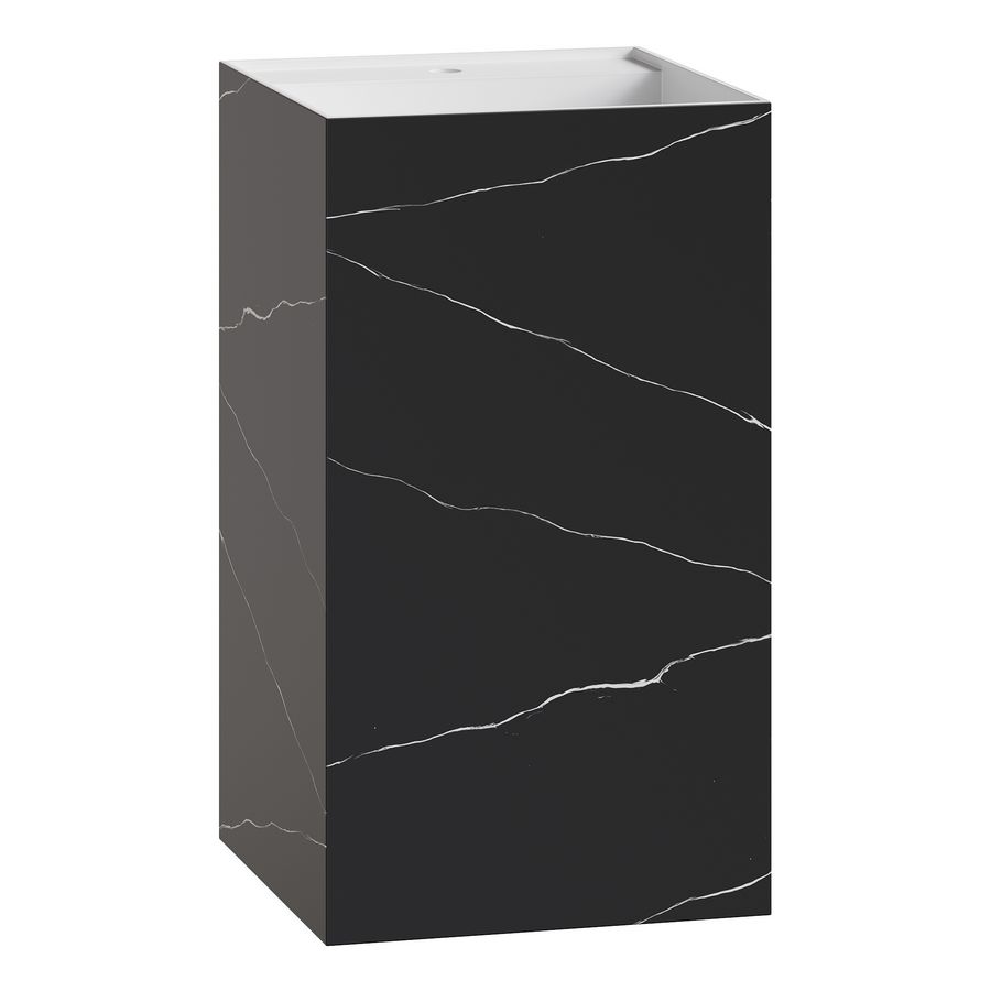 802-NM Раковина напольная Cube Corian 480*480*850 Nero Marquina 802-NM Раковина напольная Cube Corian 480*480*850 Nero Marquina