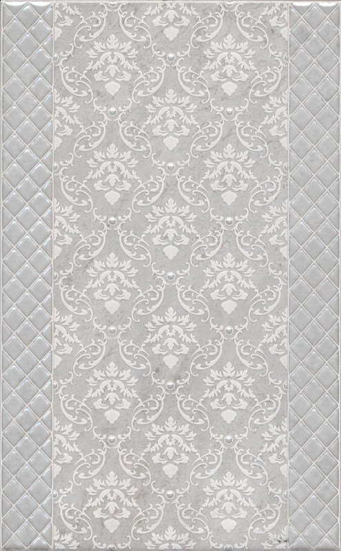 AZ\A053\6424 Декор Мотиво серый светлый глянцевый 25x40x8 AZ\A053\6424 Декор Мотиво серый светлый глянцевый 25x40x8