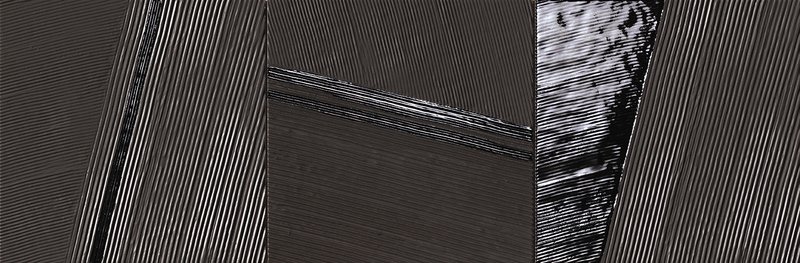 Плитка f0XW Metal Brown Inserto Mix 3 25x75 (комп/3шт) Плитка f0XW Metal Brown Inserto Mix 3 25x75 (комп/3шт)