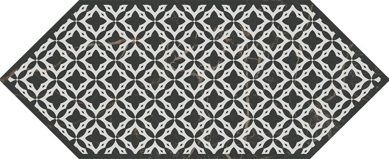 HGD/A480/35006 Декор Келуш 1 черно-белый 14х34 14x34x6,9 HGD/A480/35006 Декор Келуш 1 черно-белый 14х34 14x34x6,9