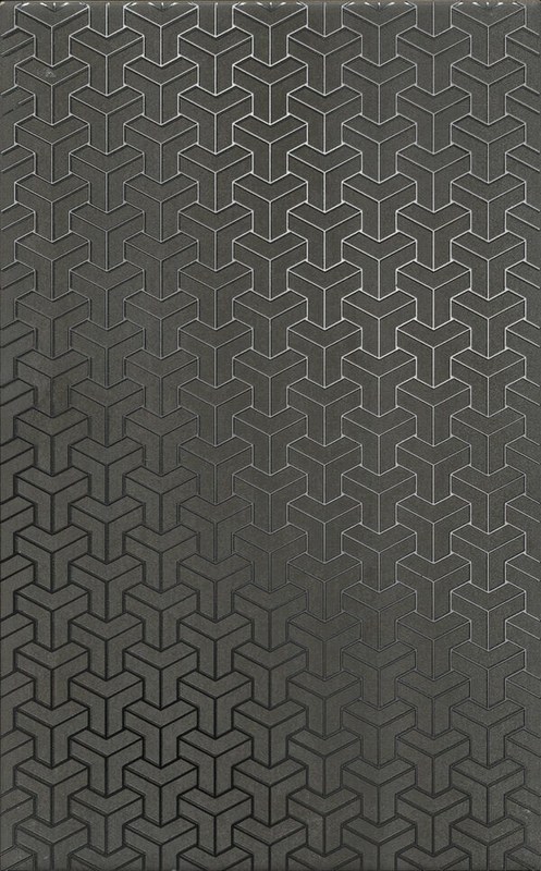 HGD/D371/6400 Декор Ломбардиа антрацит 25x40x8 HGD/D371/6400 Декор Ломбардиа антрацит 25x40x8