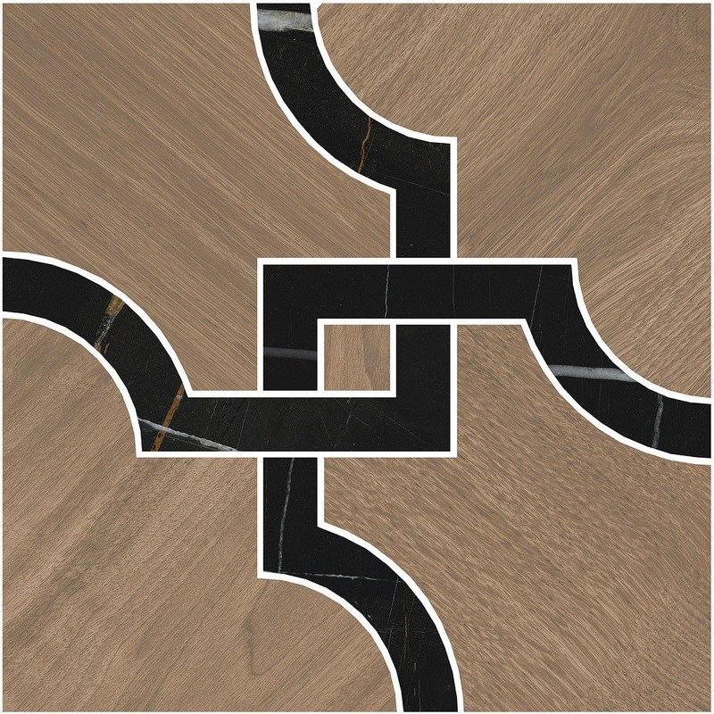 ID133 Декор Монтиони наборный матовый 1 30x30x0,9 ID133 Декор Монтиони наборный матовый 1 30x30x0,9