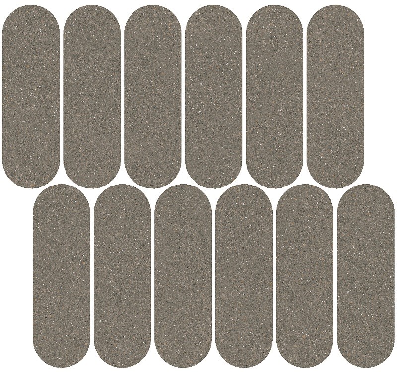 ID146 Декор Джиминьяно наборный коричневый матовый 30x32x0,9 ID146 Декор Джиминьяно наборный коричневый матовый 30x32x0,9