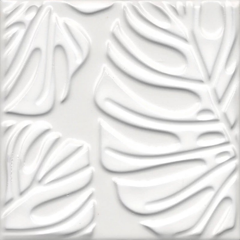 KMD2SFC001BN Агдаль 2 белый матовый структура 15x15x0,9 декор KMD2SFC001BN Агдаль 2 белый матовый структура 15x15x0,9 декор