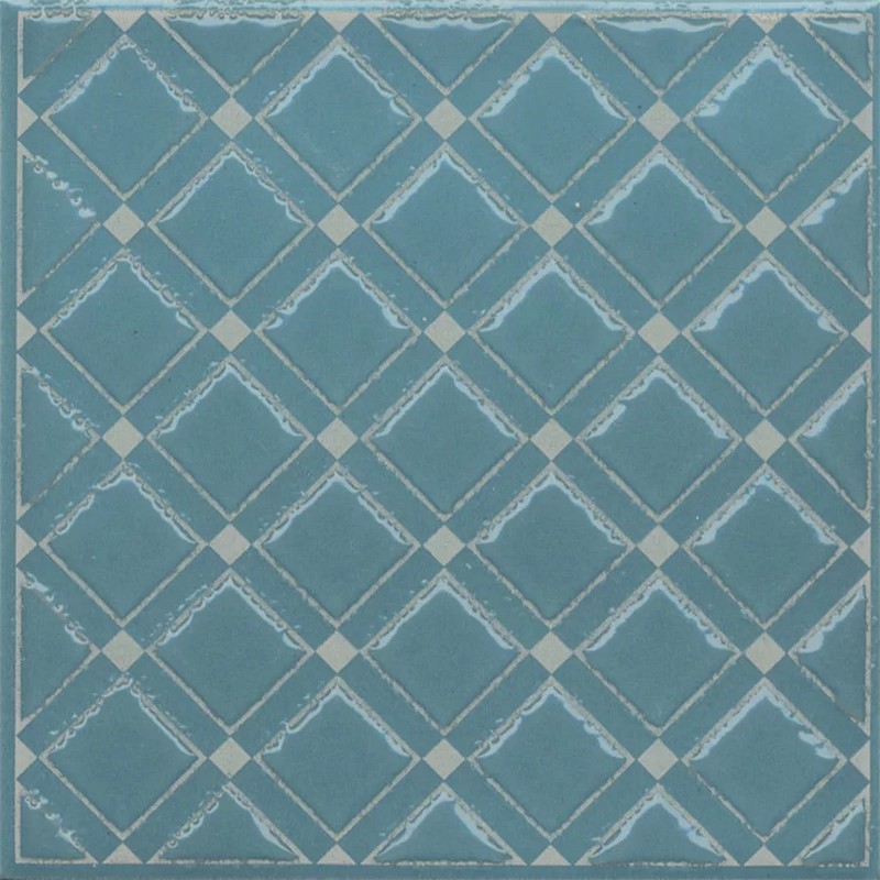 KMD3STA016GN Бахия 1 бирюзовый глянцевый 9,8x9,8x0,7 декор KMD3STA016GN Бахия 1 бирюзовый глянцевый 9,8x9,8x0,7 декор