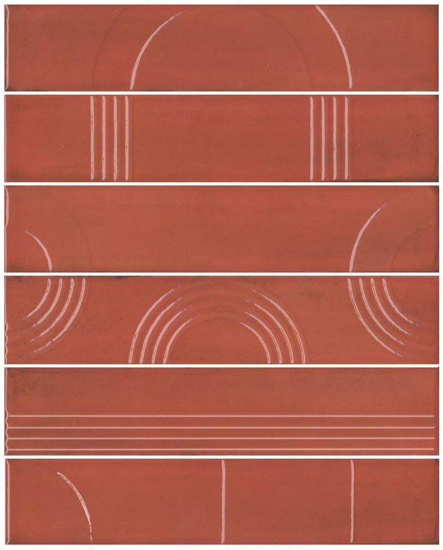 KMP3STA005RN6X Панно Мажорель красный глянцевый (из 6 частей 6х28,5) 36x28,5x1 KMP3STA005RN6X Панно Мажорель красный глянцевый (из 6 частей 6х28,5) 36x28,5x1