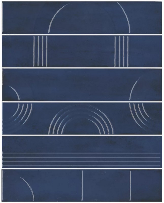 KMP3STA007RN6X Панно Мажорель синий тёмный глянцевый (из 6 частей 6х28,5) 36x28,5x1 KMP3STA007RN6X Панно Мажорель синий тёмный глянцевый (из 6 частей 6х28,5) 36x28,5x1