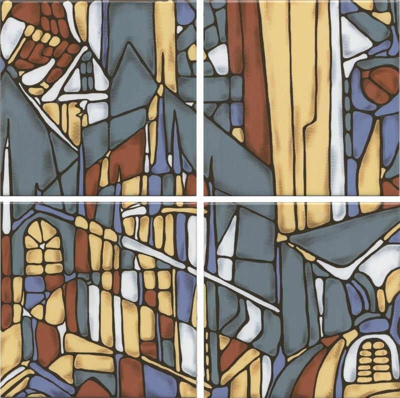 OP/A203/4x/17000 Панно Витраж 30x30x6,9 OP/A203/4x/17000 Панно Витраж 30x30x6,9