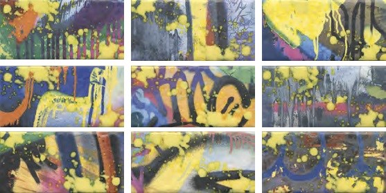 OS/A58/9x/19060 Панно Граффити 89,1x20x8 OS/A58/9x/19060 Панно Граффити 89,1x20x8