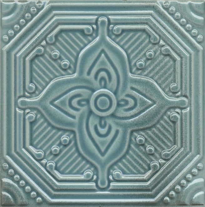 SSA004 Декор Салинас лазурный 15х15 SSA004 Декор Салинас лазурный 15х15