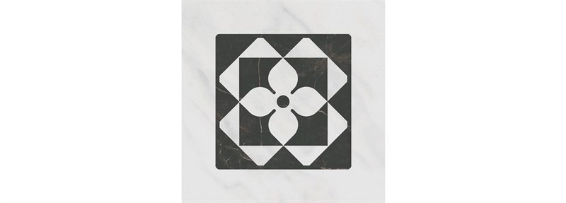 TOC006 Декор Келуш 3 грань черно-белый 9,8х9,8 9,8x9,8x9,2 TOC006 Декор Келуш 3 грань черно-белый 9,8х9,8 9,8x9,8x9,2